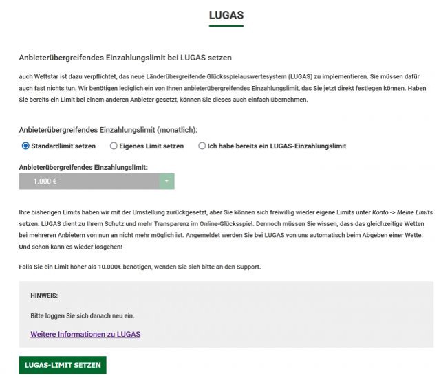 Banklimits und Paysafecard